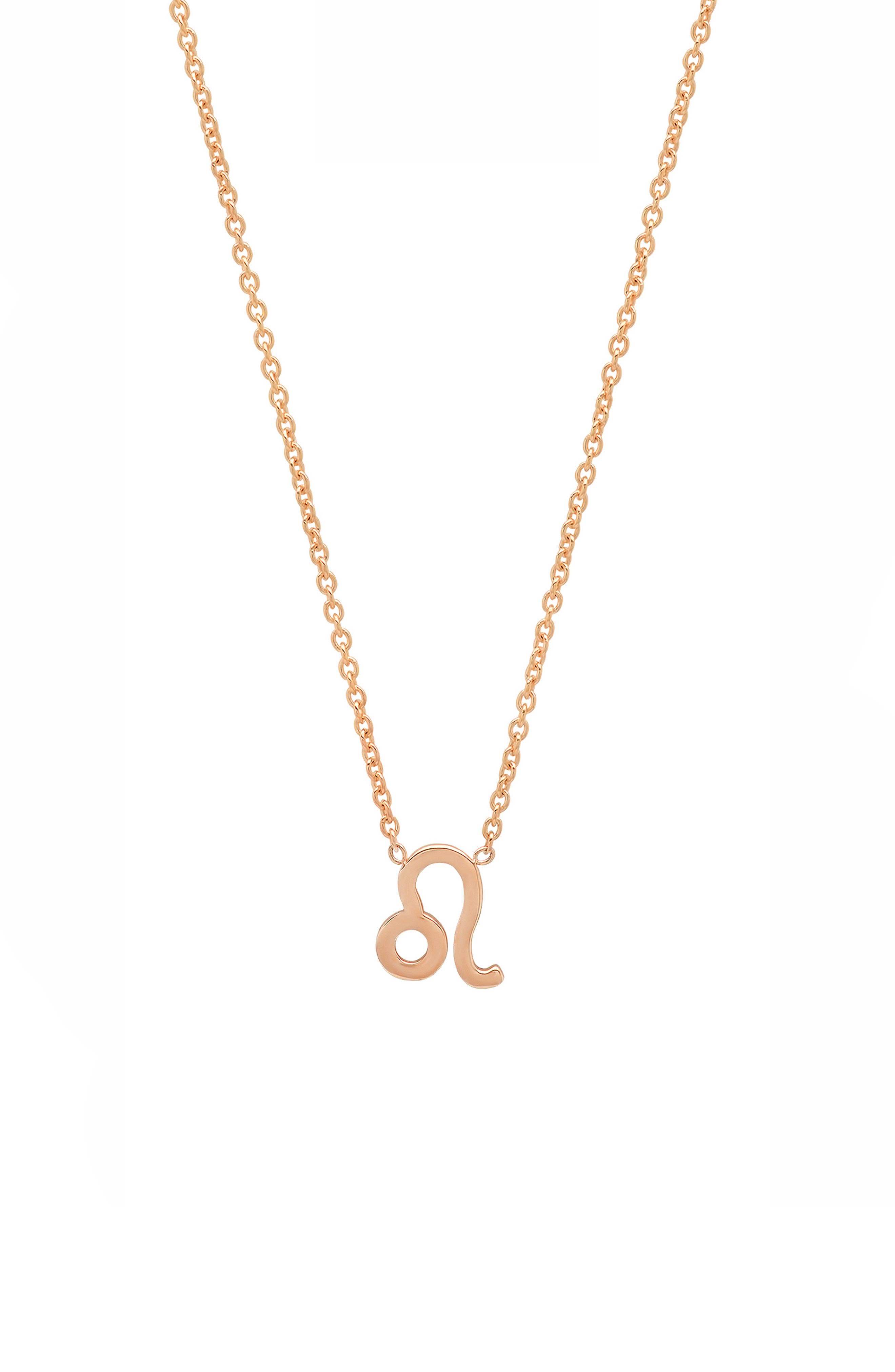 zodiac leo pendant necklace | Nordstrom