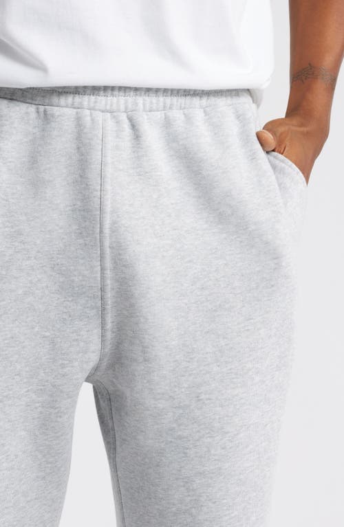 Shop Bp. Fleece Joggers In Grey Soft Heather