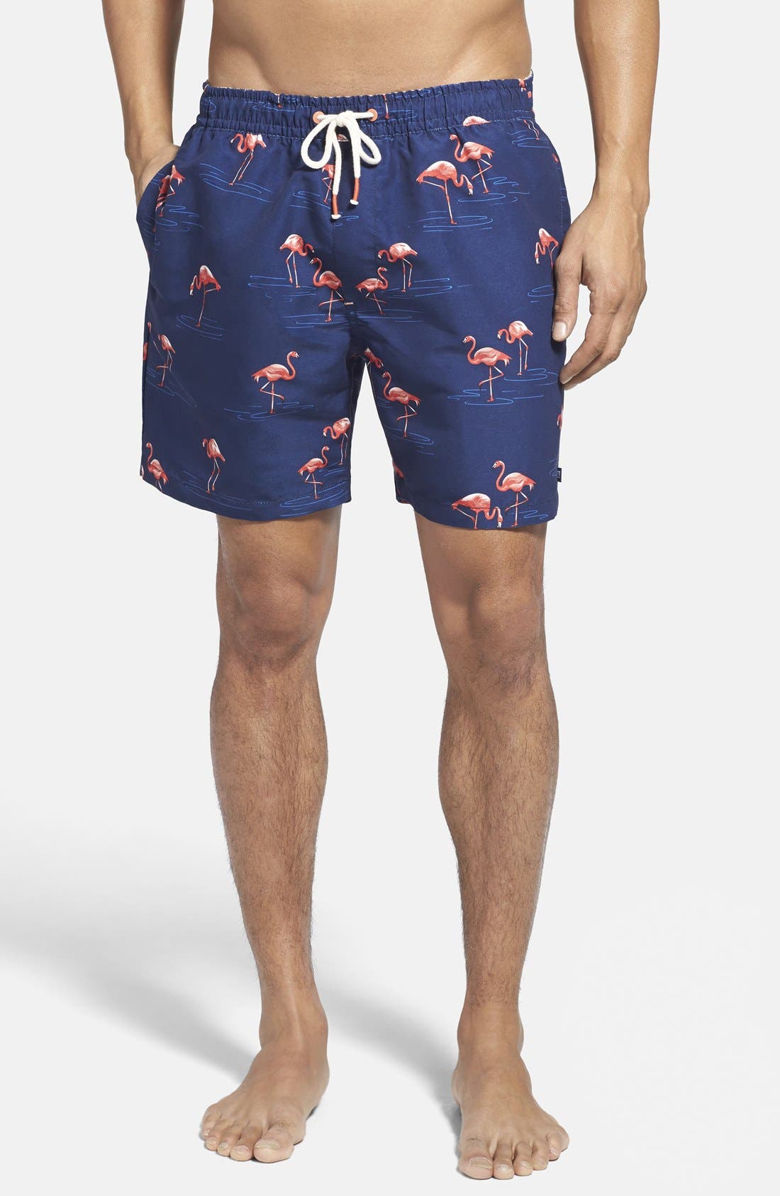 Sperry Top-Sider® Flamingo Print Swim 