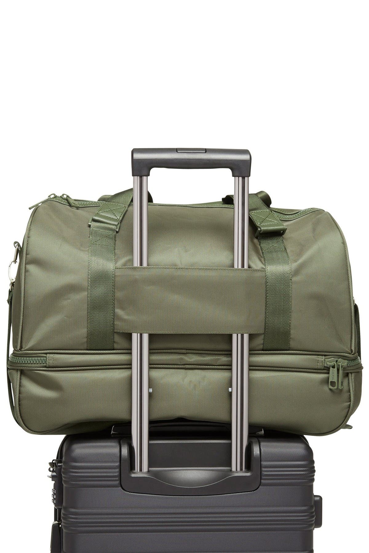 calpak drop bottom duffel