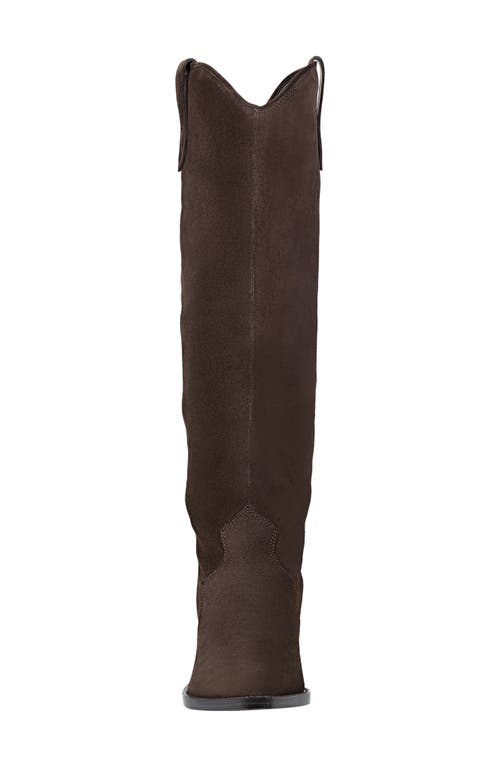 Marc Fisher Ltd Ander Knee High Boot In Dark Brown