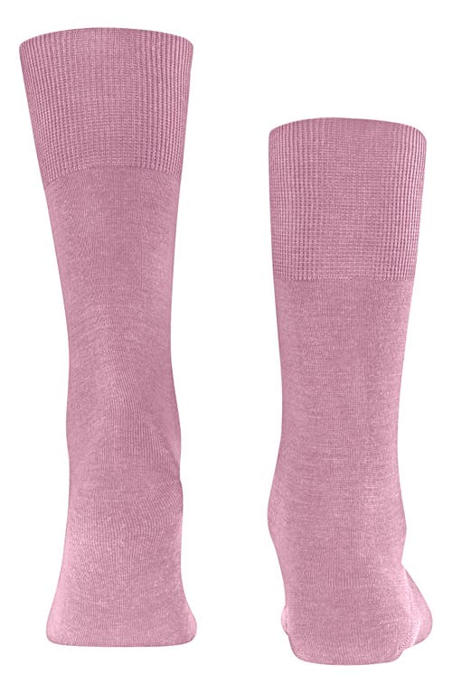 Shop Falke Airport Wool Blend Socks In Light Rosa