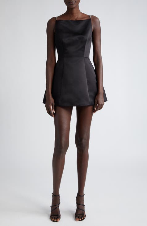BRANDON MAXWELL, Black Women's Midi Dress
