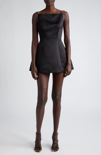 Silk mid-length dress Brandon Maxwell Green size 4 US in Silk