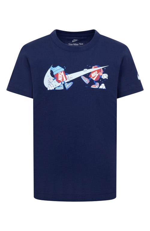 NIKE NIKE KIDS' SNOWBALL GRAPHIC T-SHIRT 