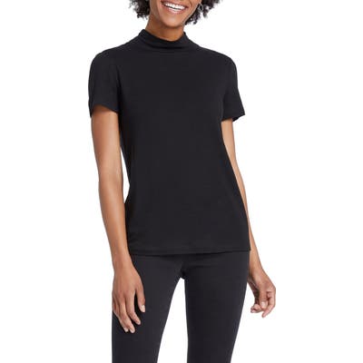Nic+Zoe Mock Up Top, Black