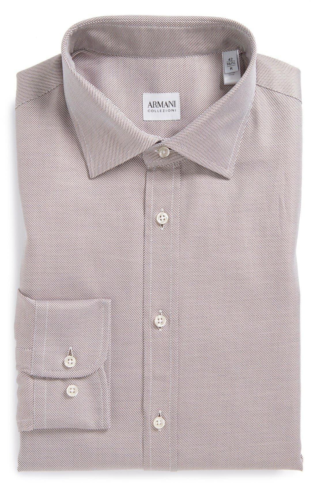 armani collezioni slim fit shirt