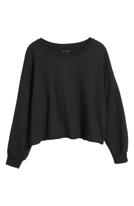 Shop Ag Willow Sweatshirt In True Black