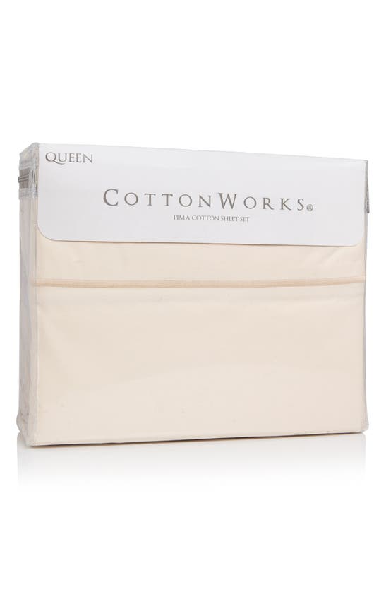 BEDHOG BEDHOG 4-PIECE 1000 THREAD COUNT PIMA COTTON SHEET SET