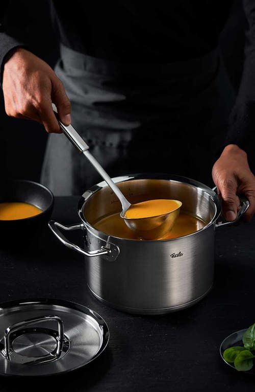 Fissler Original-profi Collection Stainless Steel Set With Metal Lids In Stainless Steel