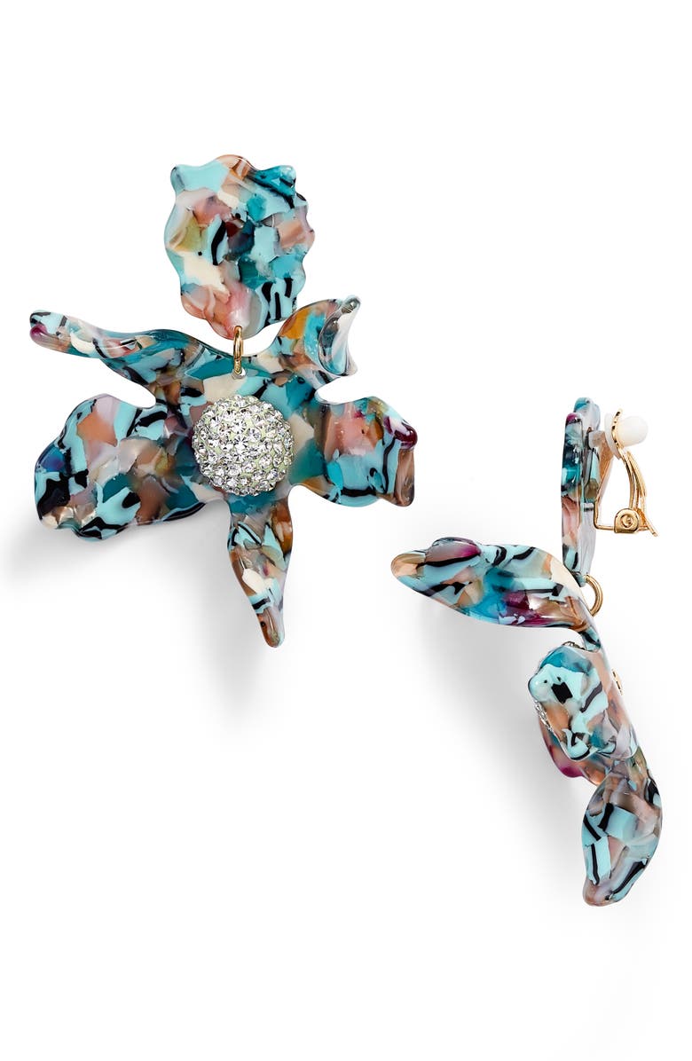 Lele sadoughi crystal lily earrings Clearance