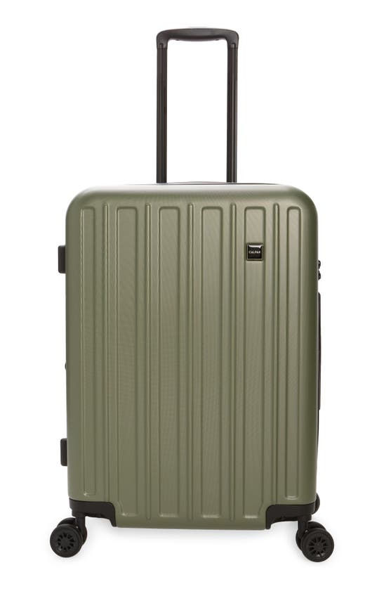 Calpak Wandr 24" Hardside Expandable Spinner Suitcase In Olive