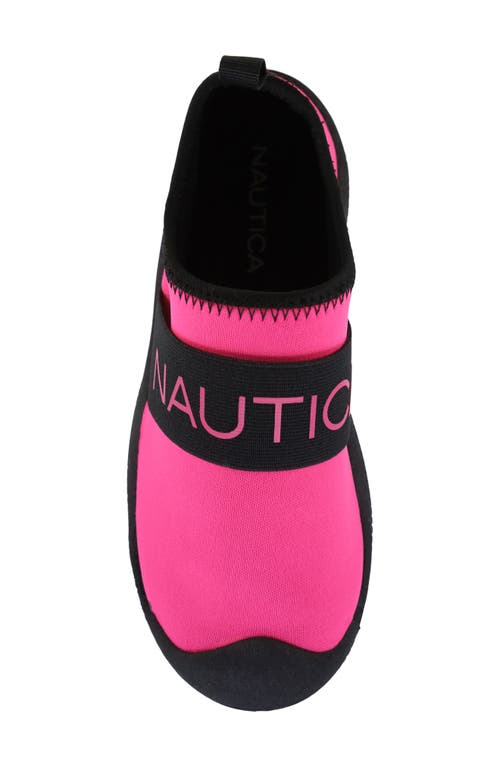 Shop Nautica Kids' Water Sneaker In Neon Pink/black