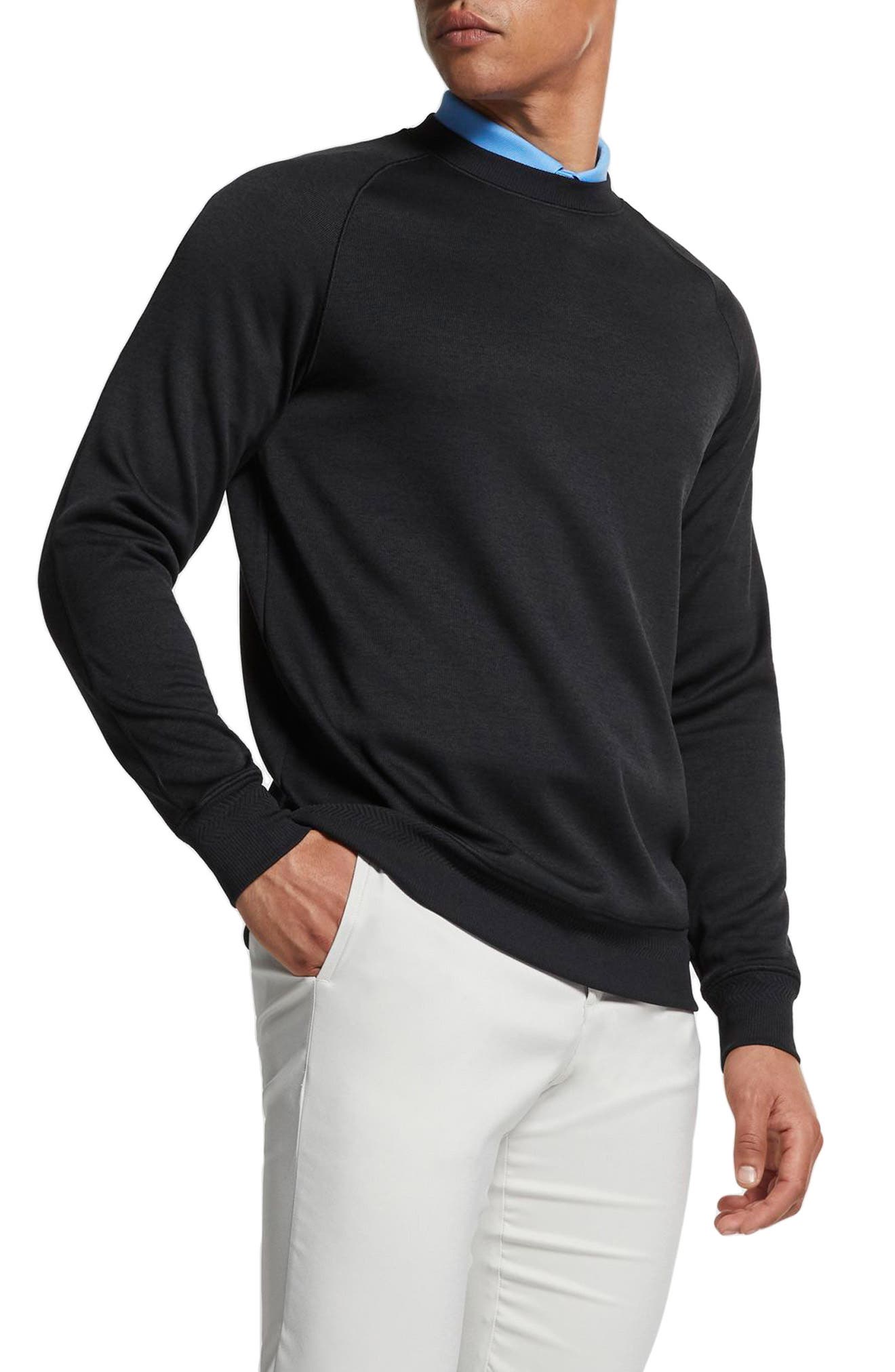 nike dry crew neck crop sweatshirt