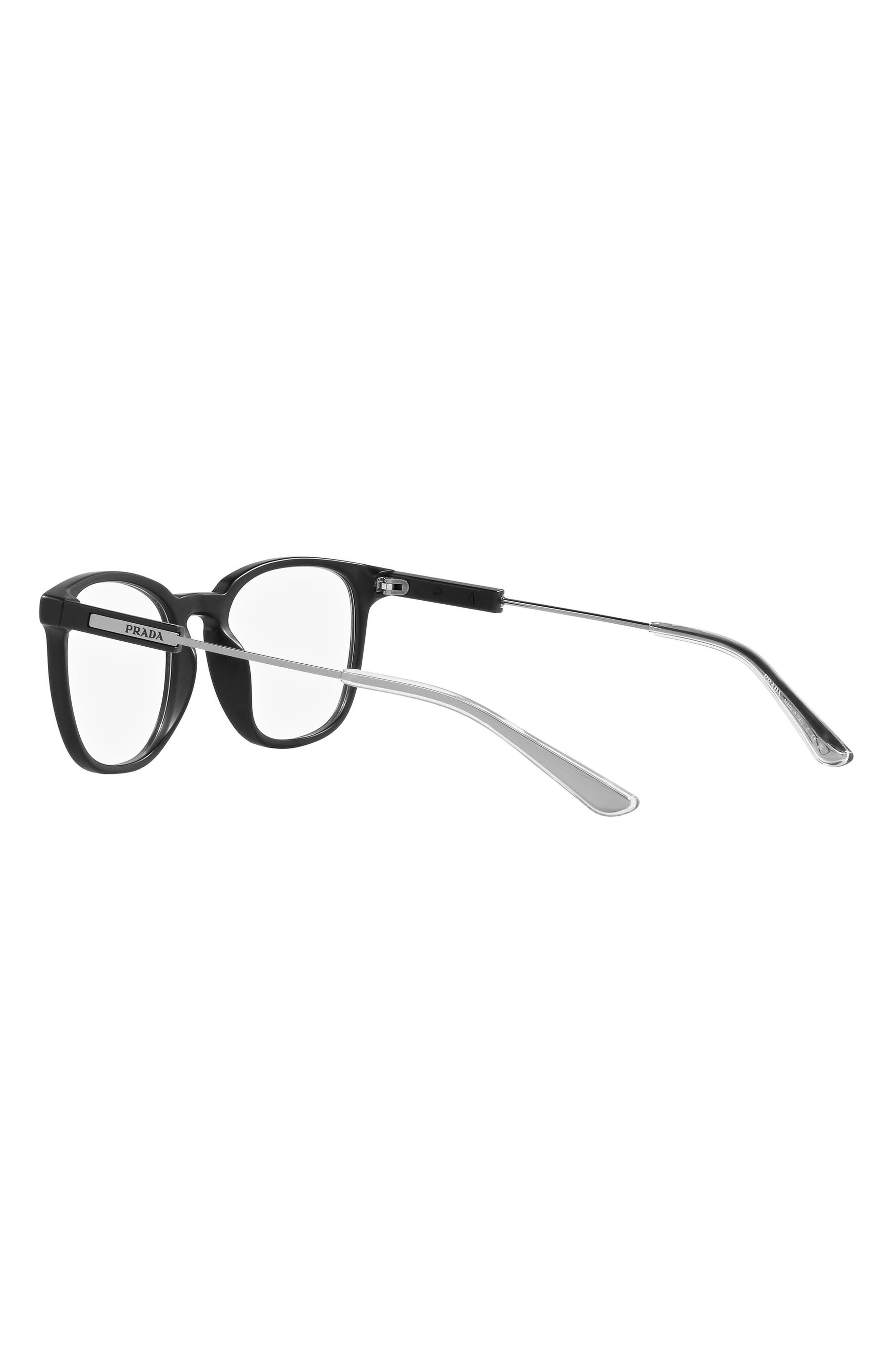 Prada 56mm Square Optical Glasses Nordstrom