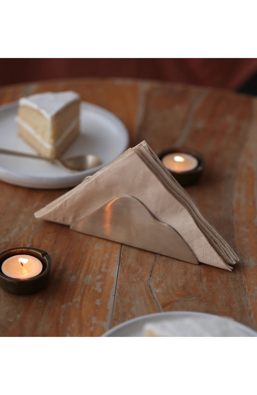 Fleck Cloud Napkin Holder In Bronze