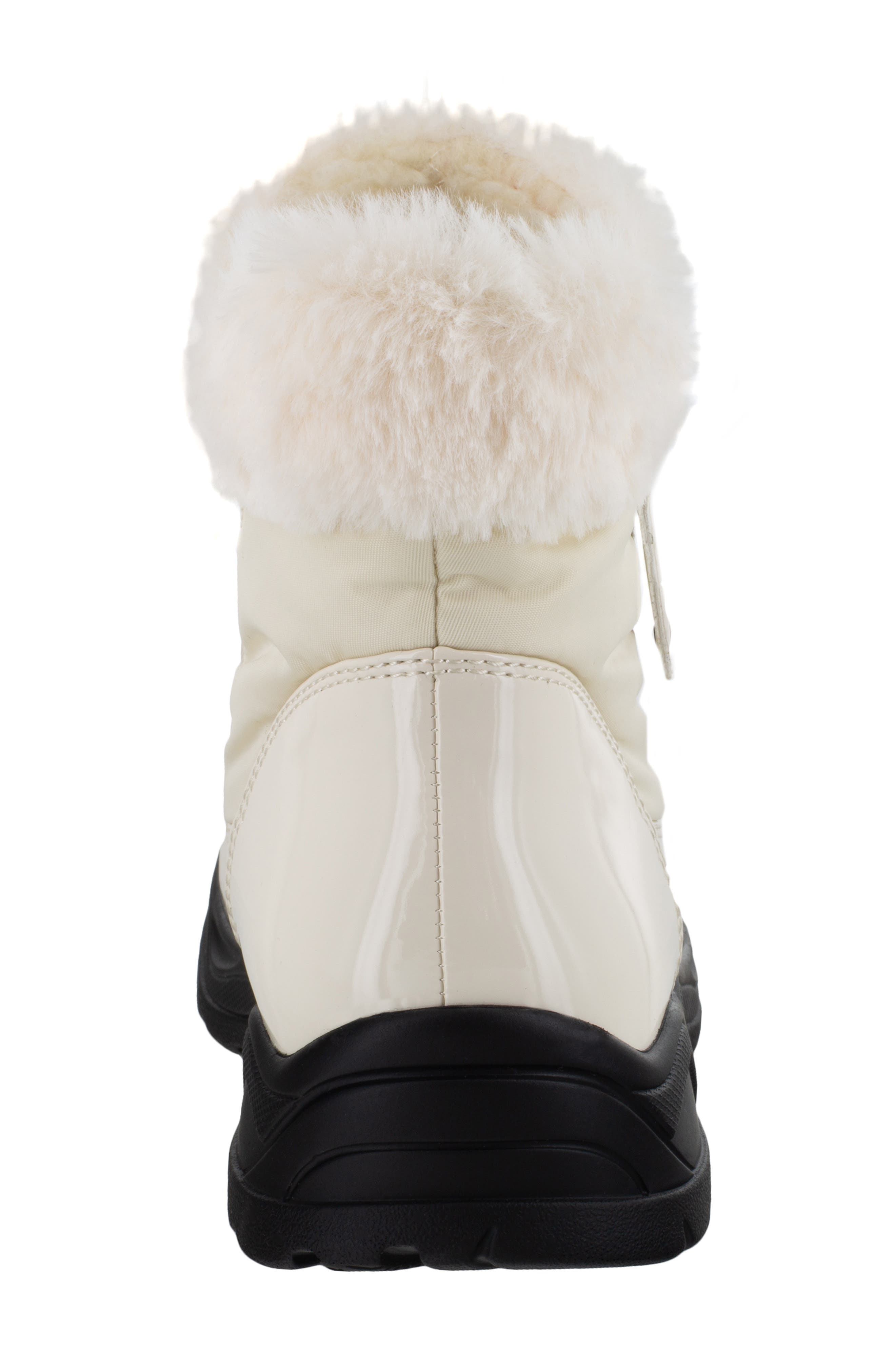 fur lined boots wide width