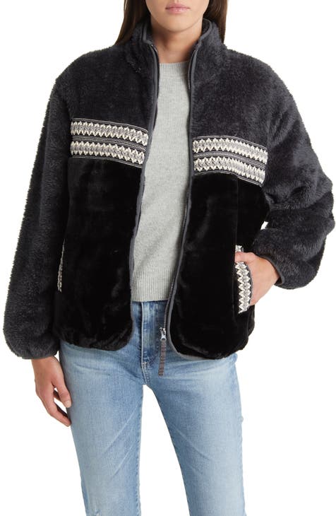 Marlene Heritage Braid High Pile Fleece Jacket
