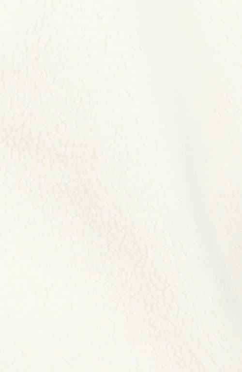Barbour Burford Fleece Vest In Winter Pearl/classic