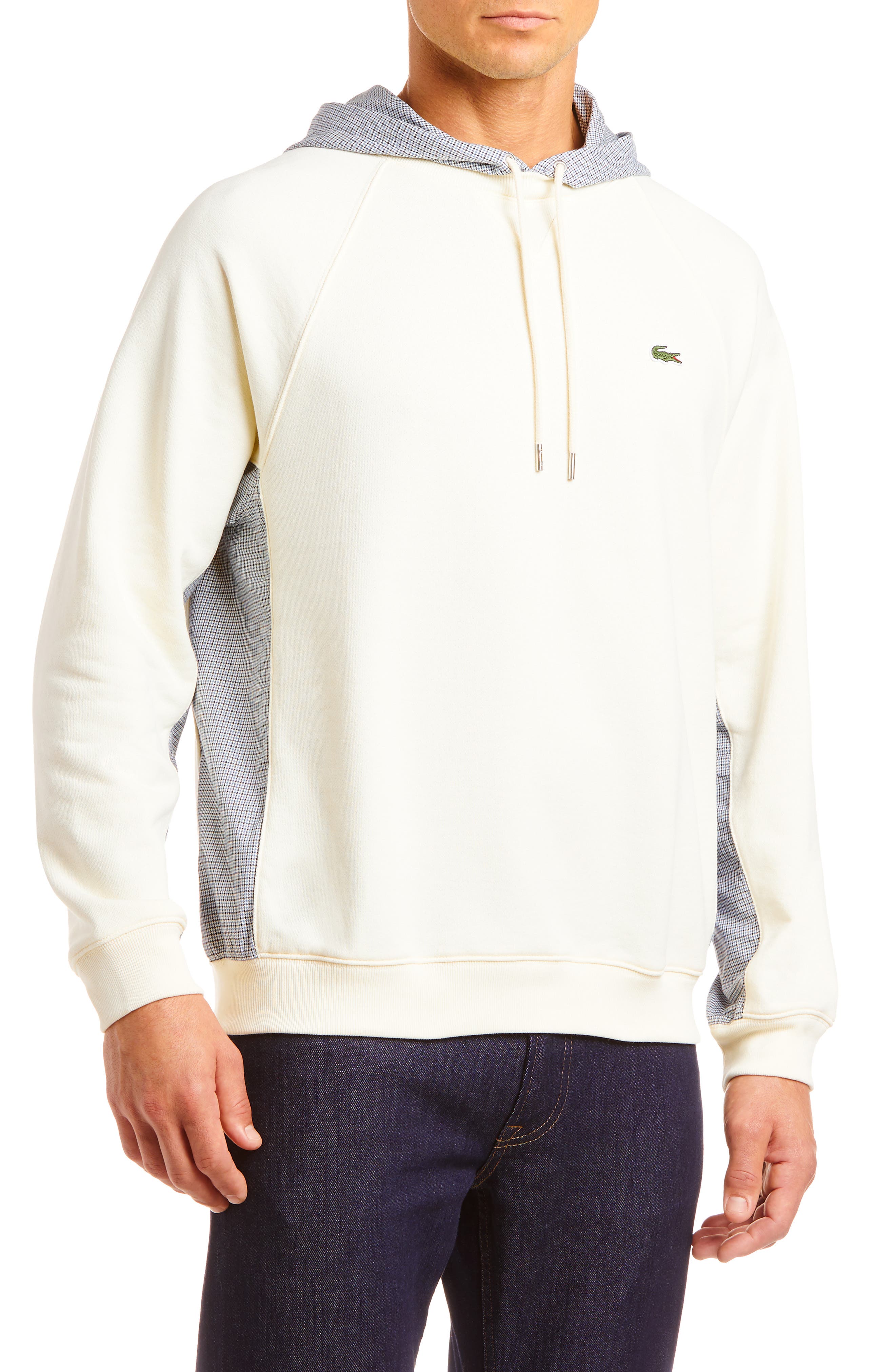 lacoste hoodie tie dye