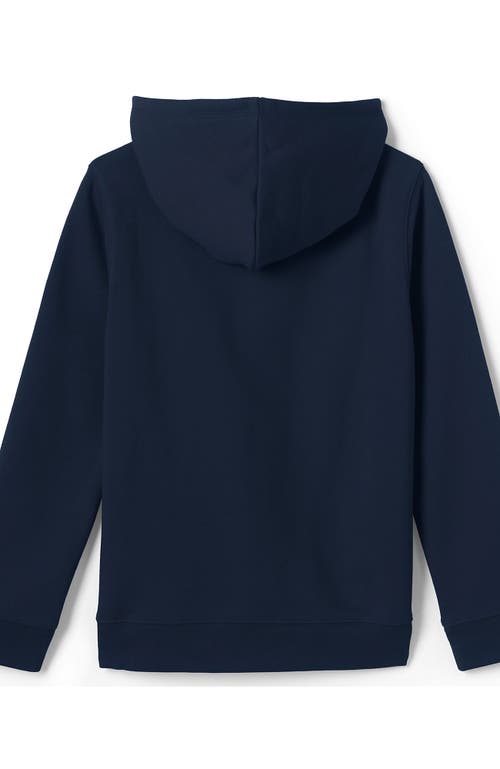 LANDS' END LANDS' END SCHOOL UNIFORM KIDS HOODED PULLOVER SWEATSHIRT 