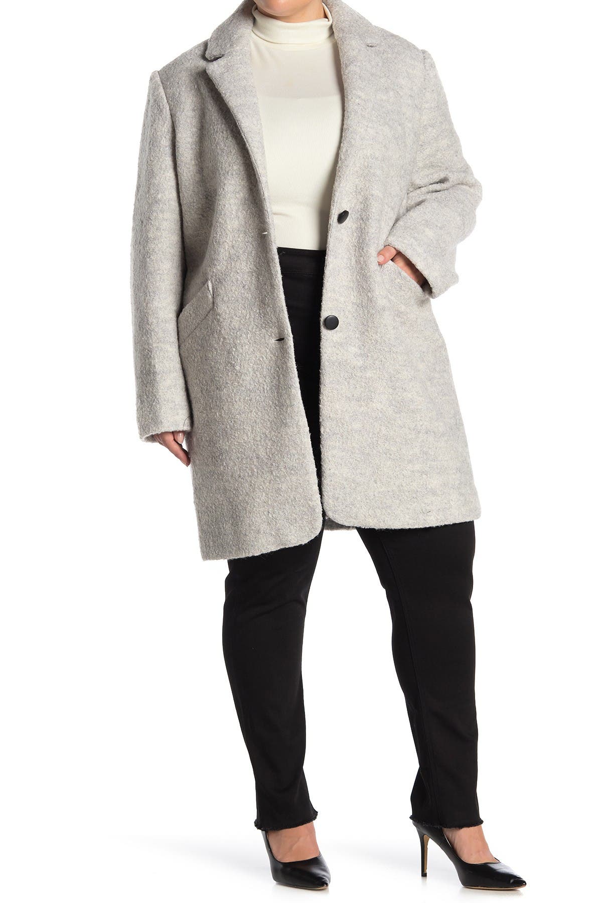 marc new york paige bouclé coat
