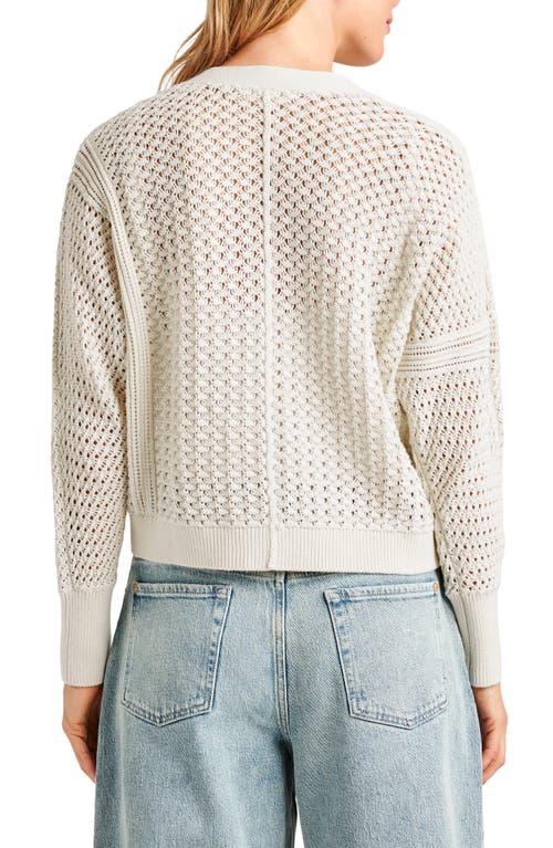 Shop Splendid Audrey Cotton Cardigan In Pale Oak