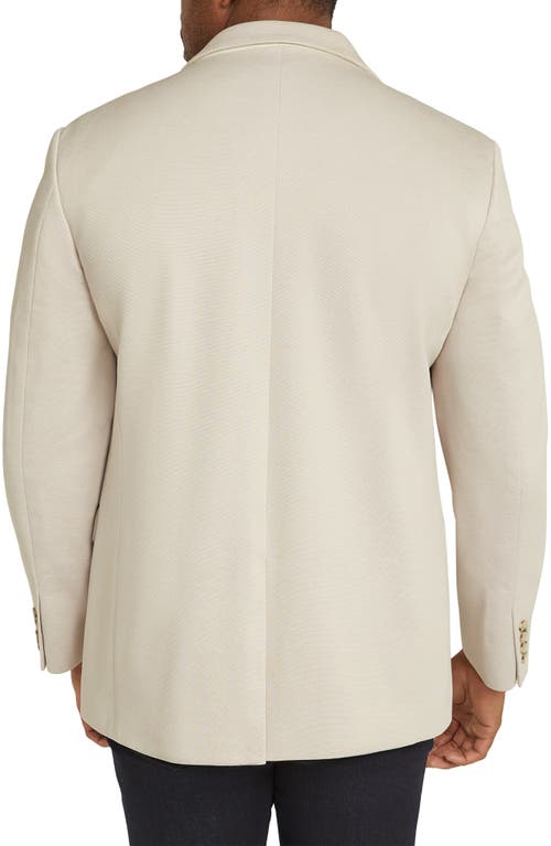 Shop Johnny Bigg Charles Solid Knit Sport Coat In Almond