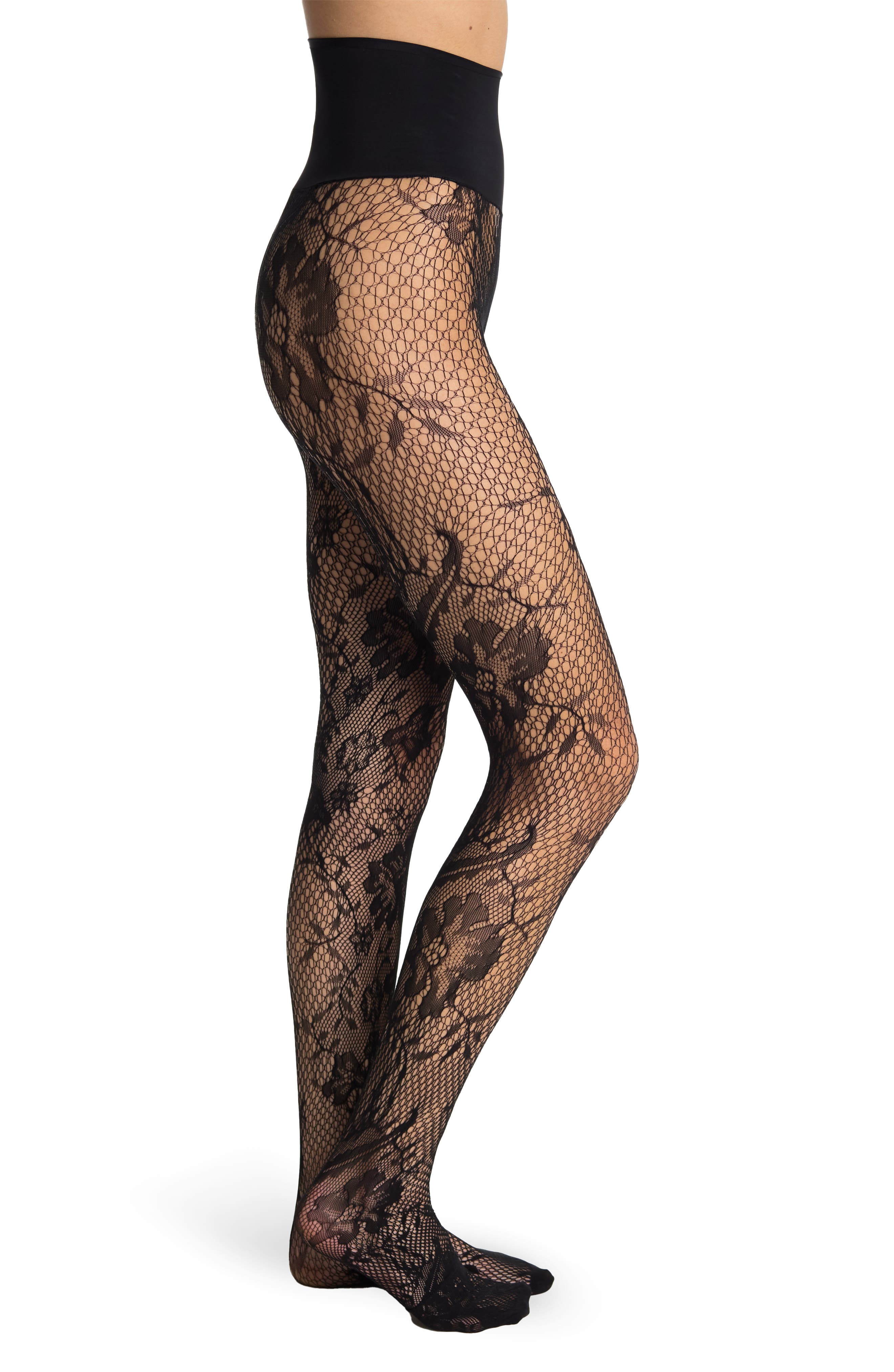 Commando Floret Net Tights | Nordstrom
