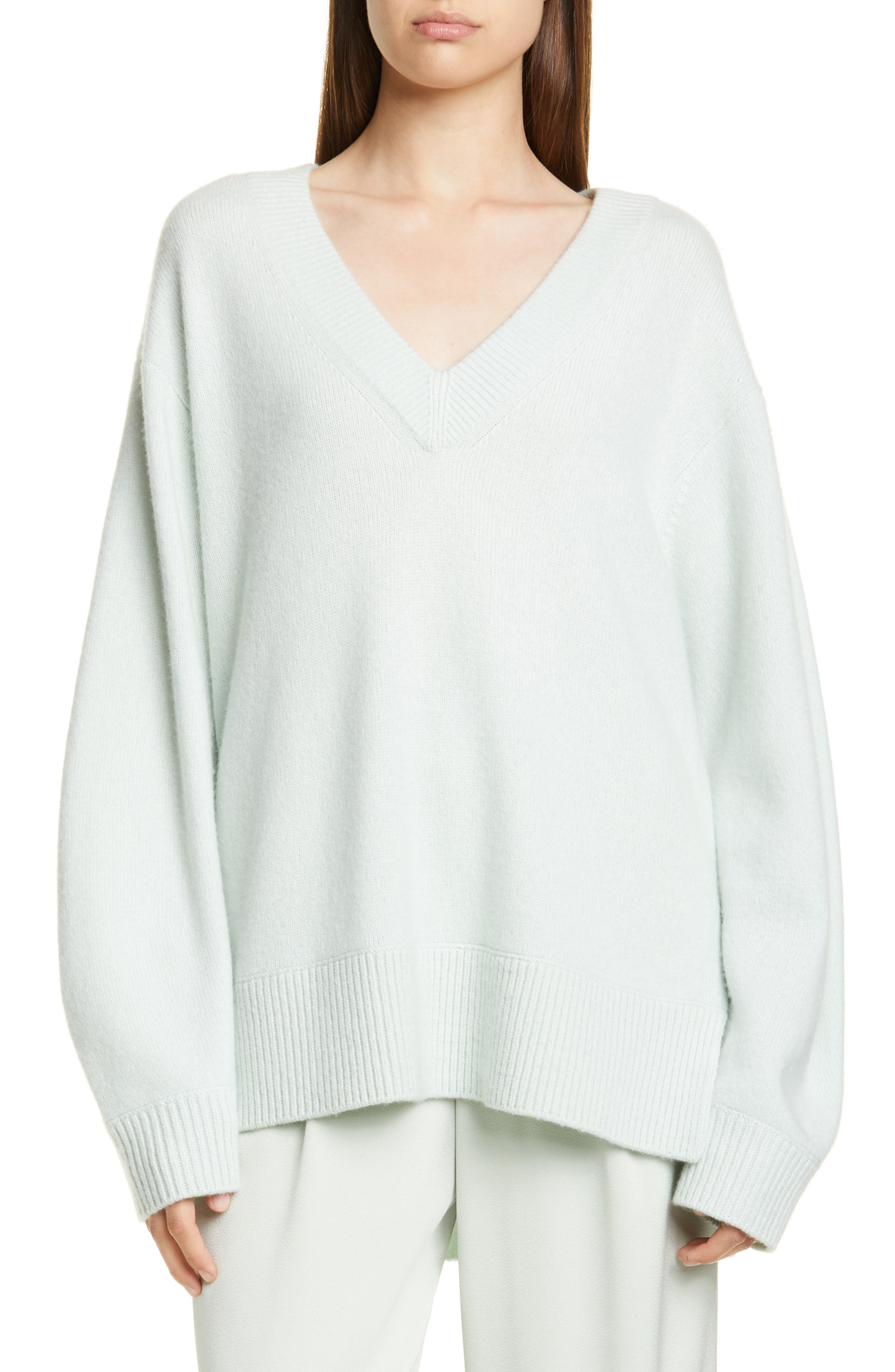 v neck tunic sweatshirt