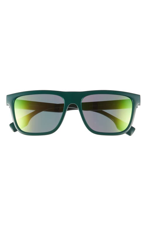 burberry 56mm Square Sunglasses in Green at Nordstrom
