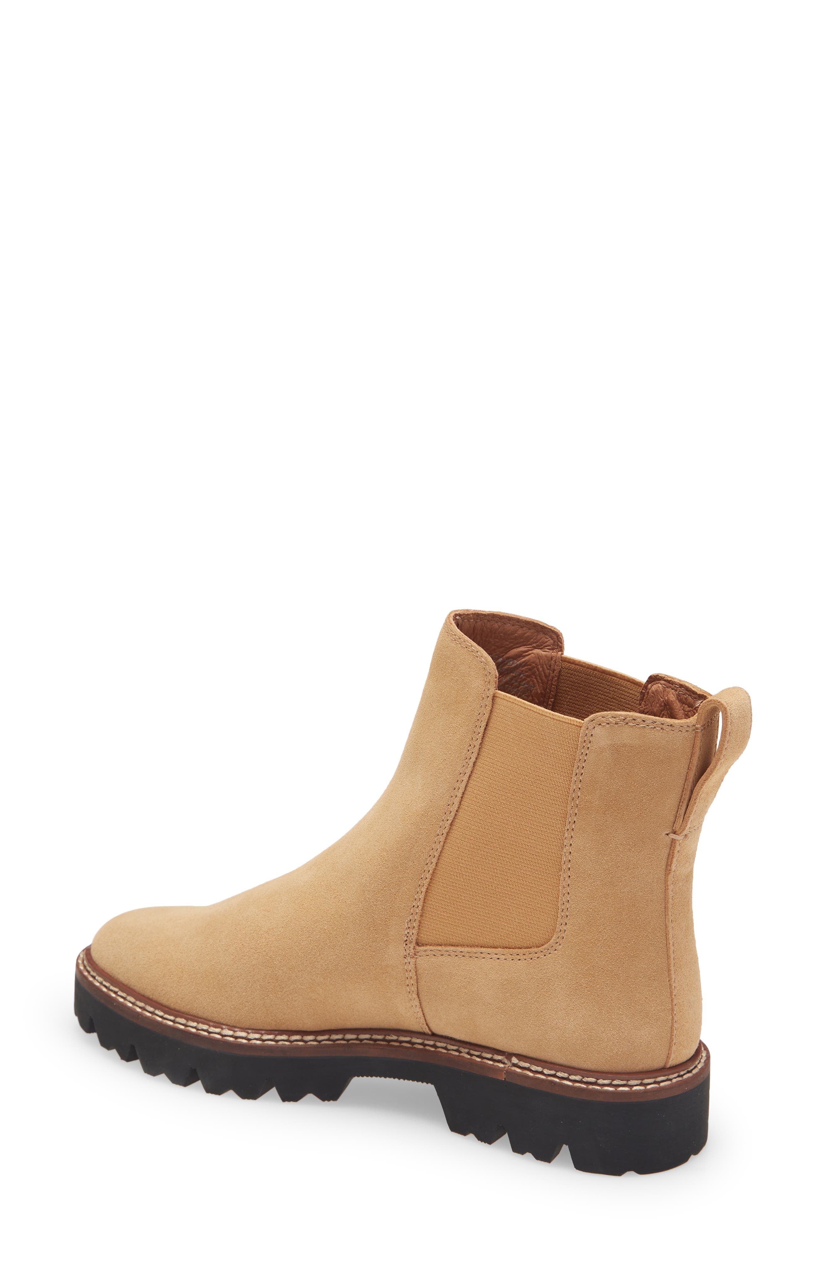 Madewell The Citywalk Lug Sole Chelsea Boot in Earthen Sand