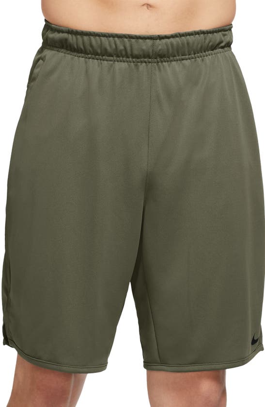 Nike Dri-fit Totality Unlined Shorts In Medium Olive/ Black