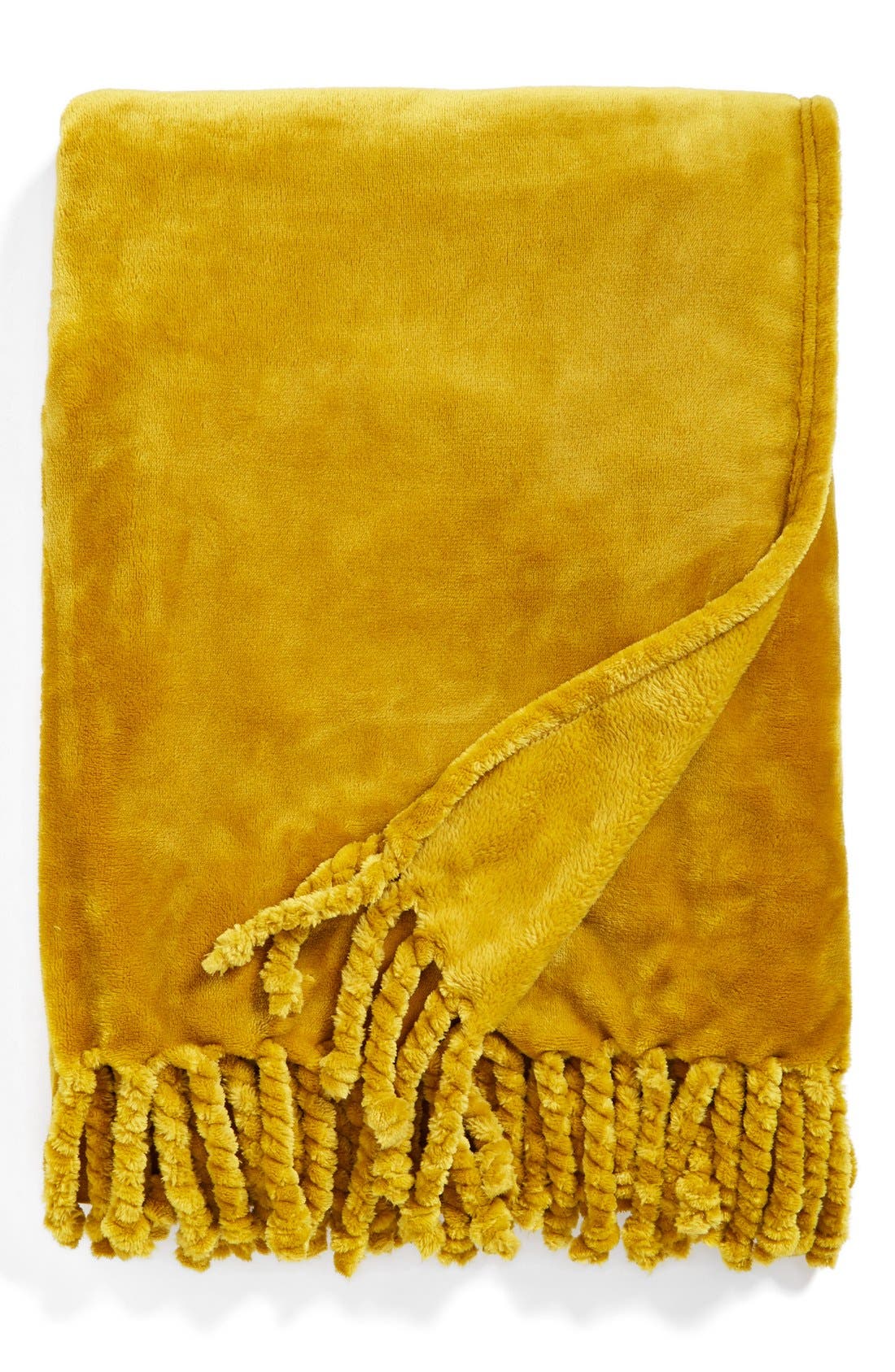 NORDSTROM AT HOME,
                            Kennebunk Bliss Plush Throw,
                            Main thumbnail 593, color,
                            701