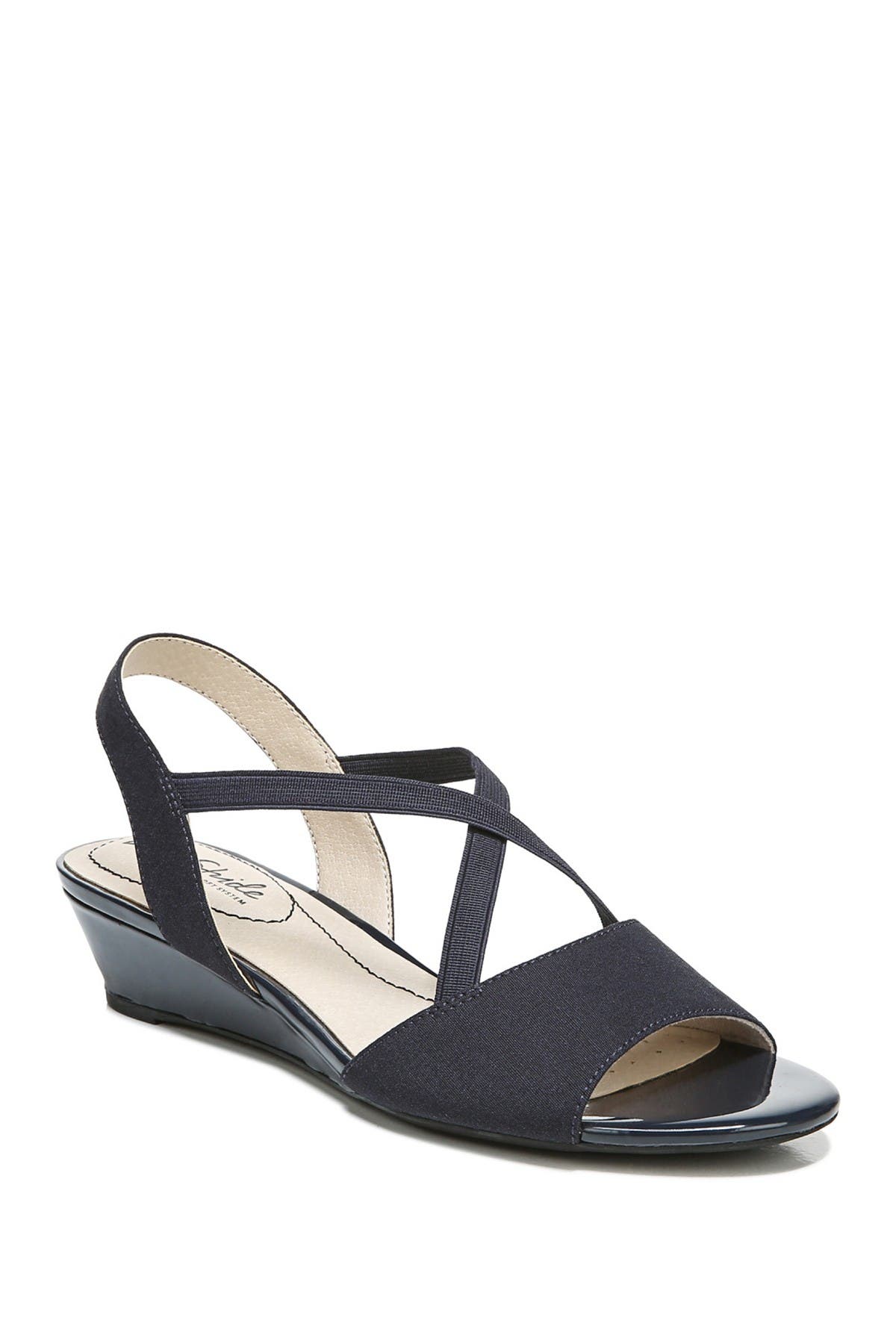 lifestride yolo women's wedge sandals