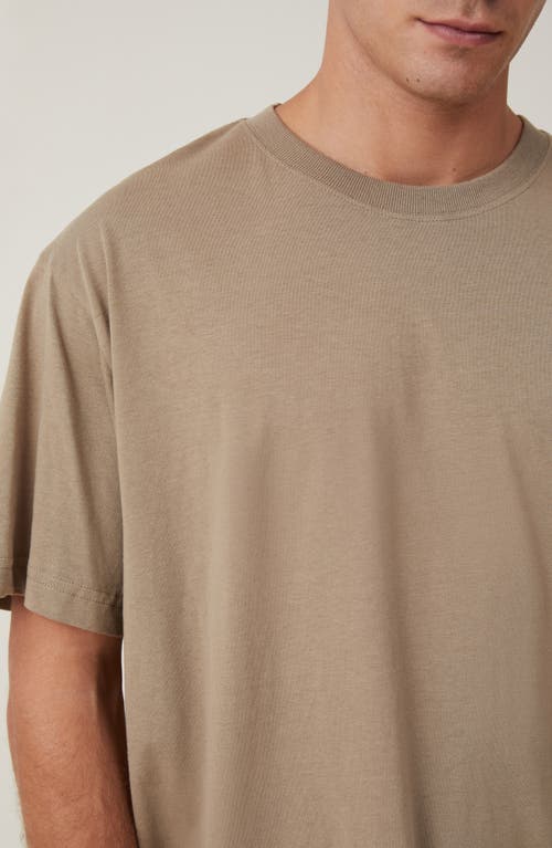 Shop Cotton On Organic Cotton Loose Fit T-shirt<br /> In Coffee