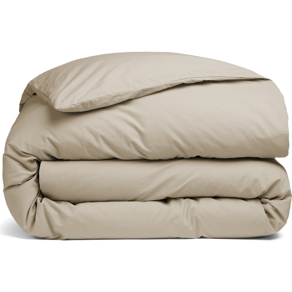 Parachute Brushed Cotton Duvet Cover In Bone
