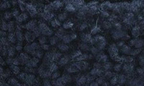 Memoi Gnome Mushroom Faux Shearling Memory Foam Slipper In Navy