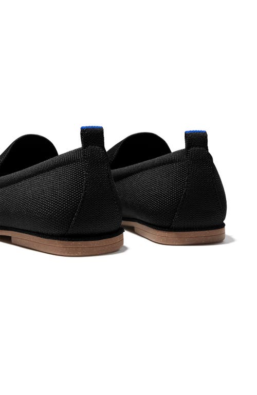 Rothys Rothy's The Ravello Loafer In Stone Black