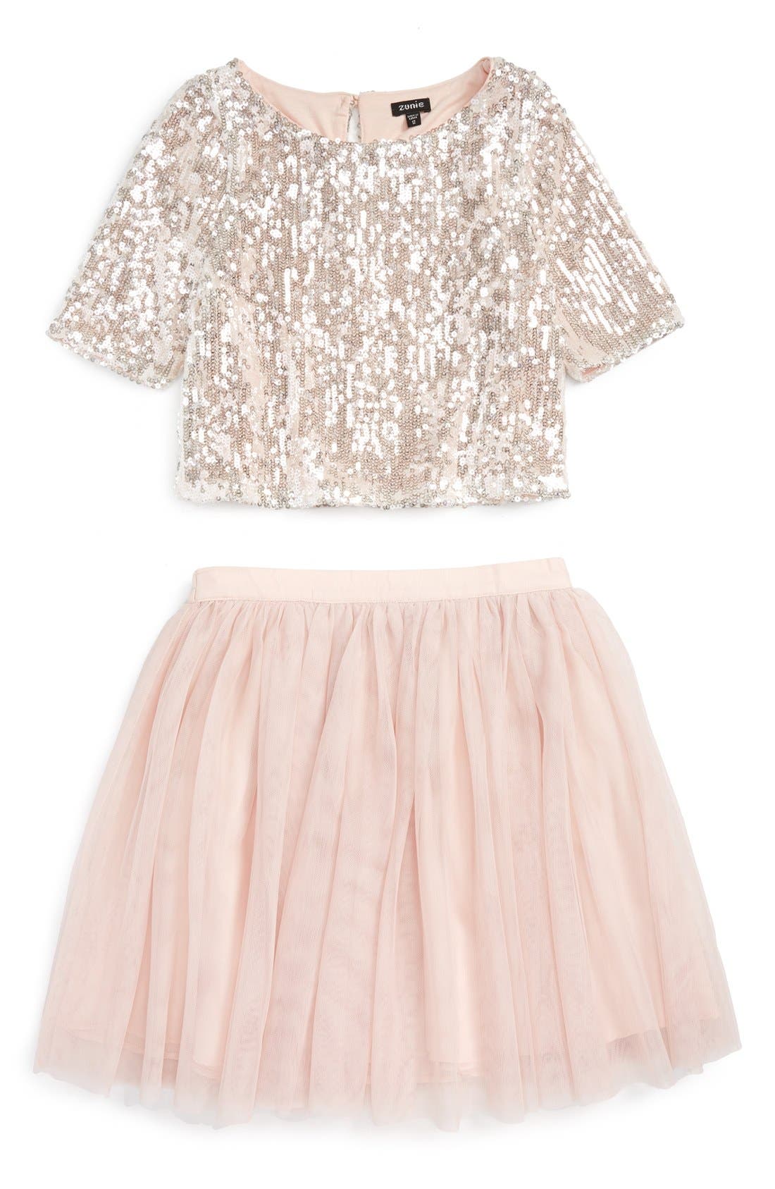 zunie sequin dress