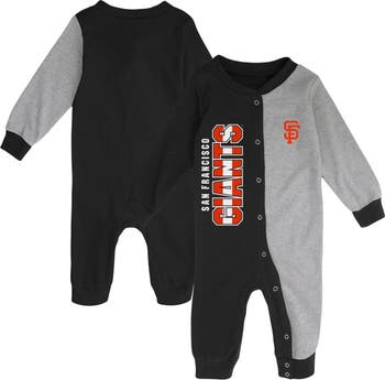 Outerstuff Infant Black/Gray San Francisco Giants Halftime Sleeper