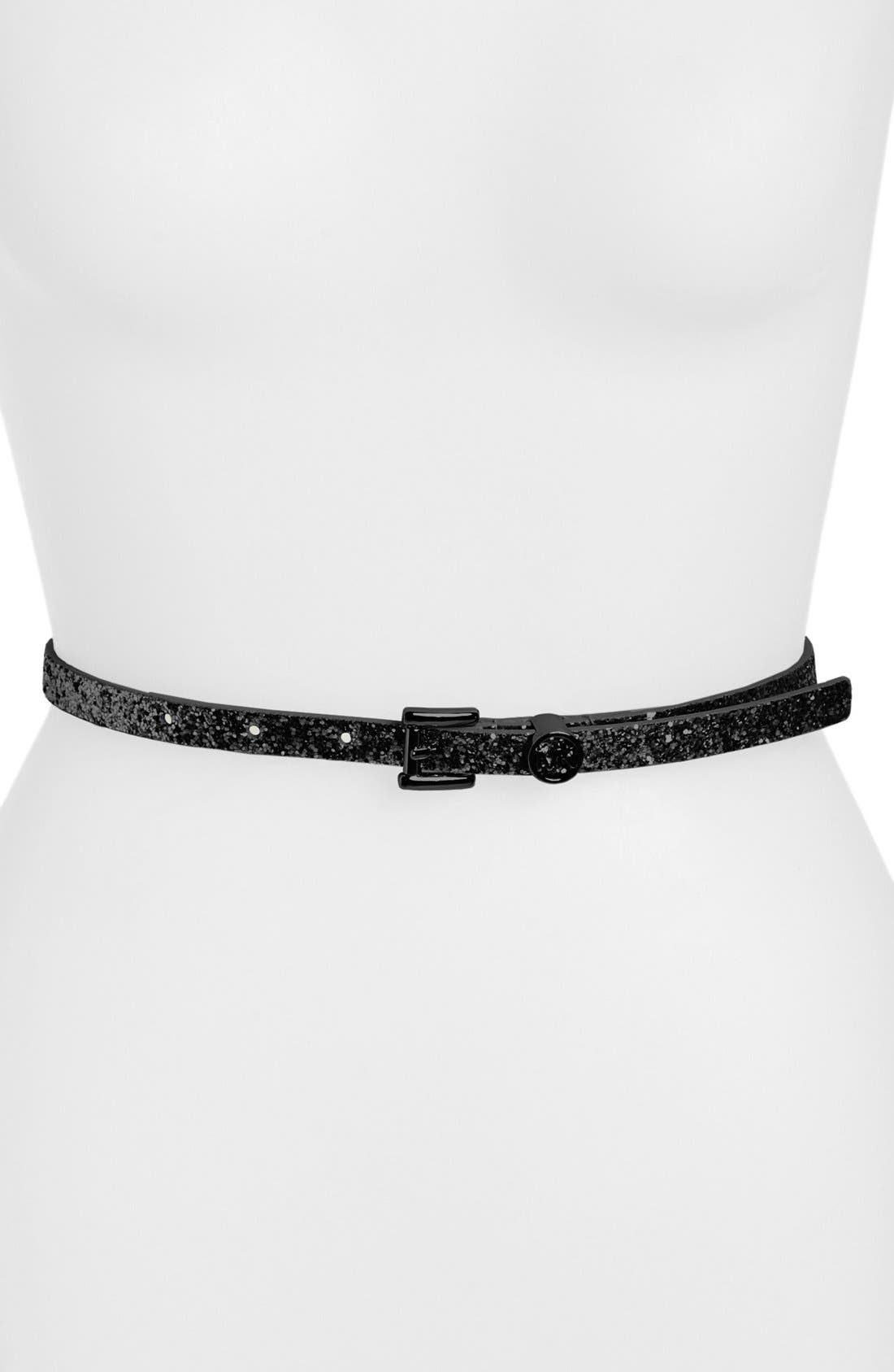 michael kors skinny belt