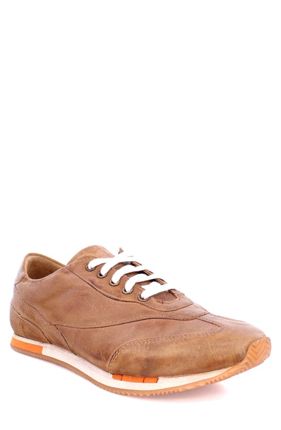 Roan Yann Leather Sneaker In Pecan