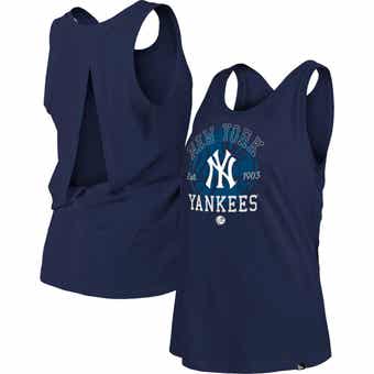 Men's New York Yankees Fanatics Branded Gray/Navy Our Year Tank Top