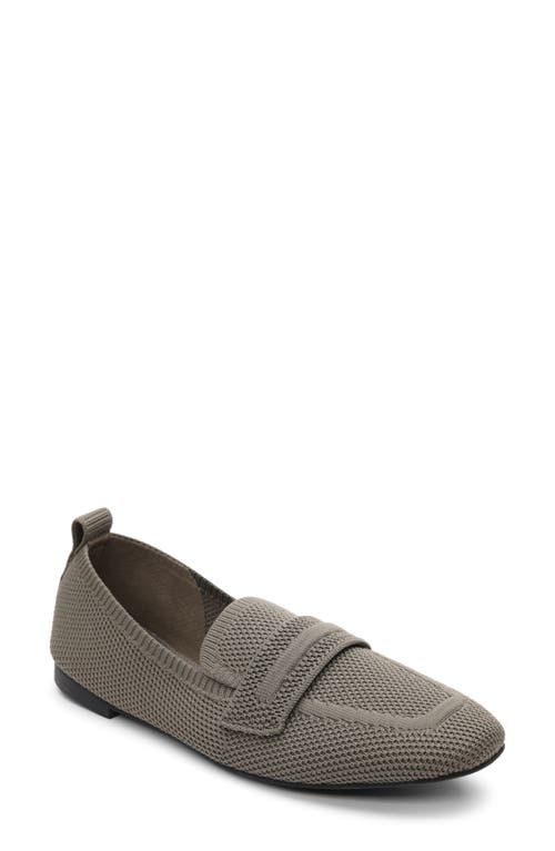 Shop Sanctuary Blast Knit Loafer In Burnt Olive