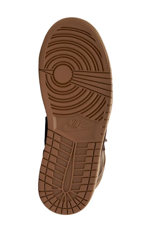 Jordan Women's Air 1 High Method Of Make Shoes In Archaeo Brown/earth/cacao
