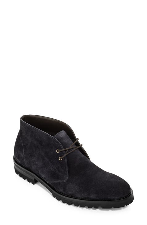 mens blue chukka boots