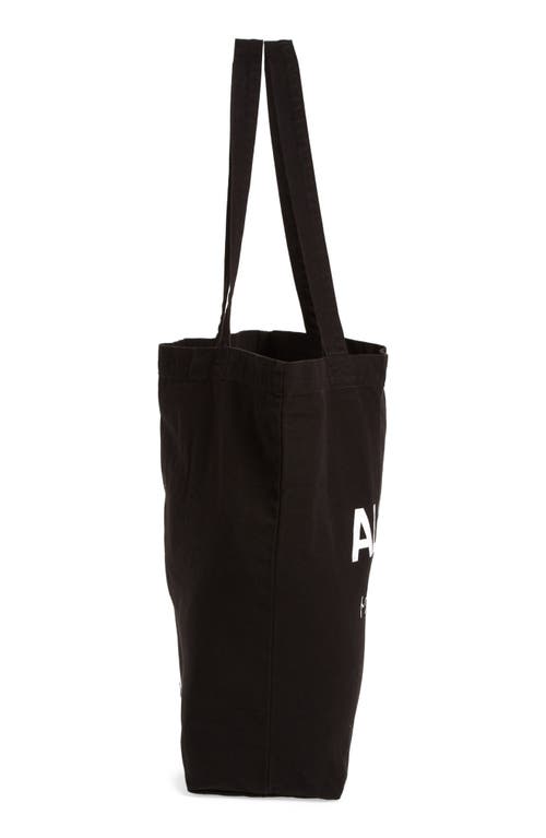 Shop Allsaints Underground Tote In Black/chalk