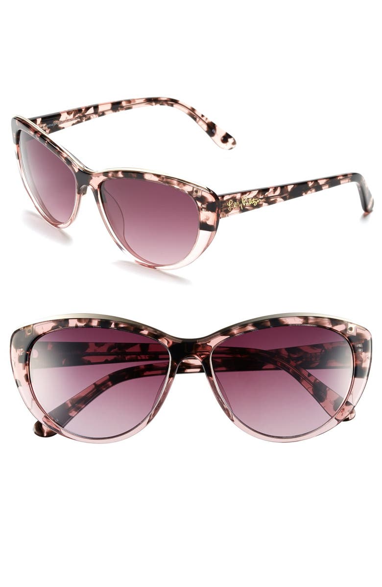 Lilly Pulitzer® 'Marianne' 59mm Cat Eye Sunglasses | Nordstrom