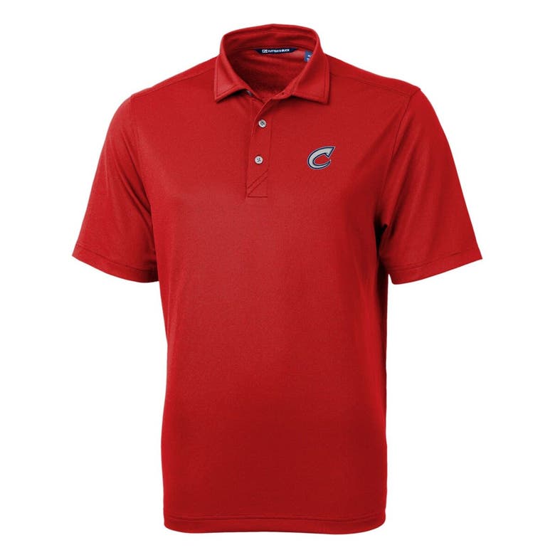 Shop Cutter & Buck Red Columbus Clippers Virtue Eco Pique Recycled Polo